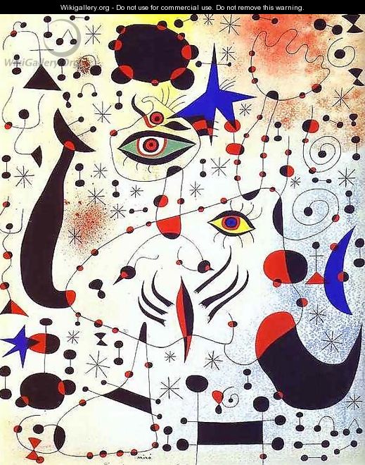 Ciphers and Constellations, in Love with a Woman - Joaquin Miro