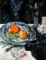 Still life with Fruit - George Leslie Hunter