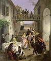 A Wedding at Brianza - Angelo Inganni