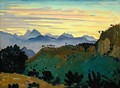 Sunset Sierra da Ronda - James Dickson Innes