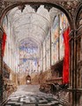 Interior of Kings College Chapel - Joseph Murray Ince