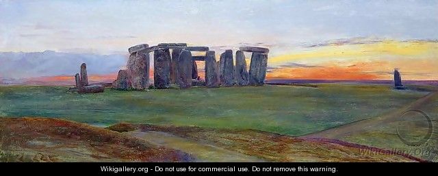 Stonehenge - John William Inchbold