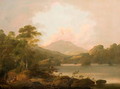 Landscape by Lakeside - Julius Caesar Ibbetson