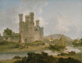 Caernarvon Castle - Julius Caesar Ibbetson