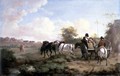Going to Market - Julius Caesar Ibbetson