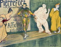 Reproduction of a poster advertising Pierrefort Artistic Posters Rue Bonaparte - Henri-Gabriel Ibels