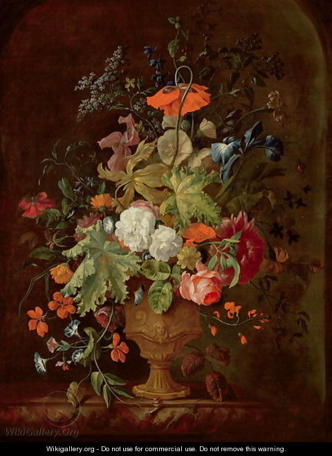 Vase of Flowers 2 - Justus van Huysum