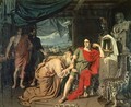 King Priam begging Achilles for the return of Hectors body - Alexander Ivanov