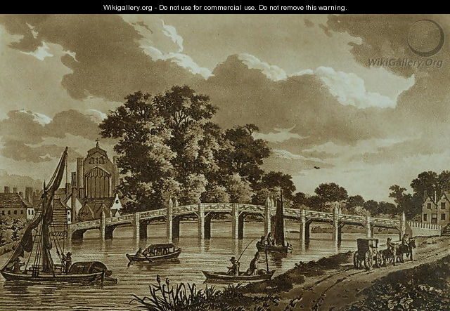 Hampton Court Bridge - Samuel Ireland
