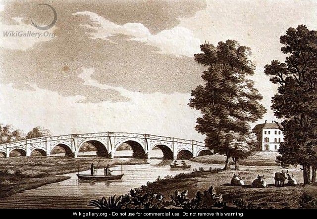 Walton Bridge Surrey - Samuel Ireland