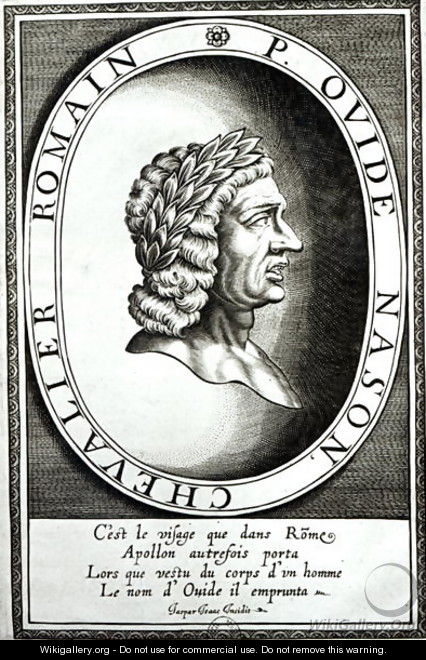 Portrait of Ovid Publius Ividius Naso - Jaspar de Isaac