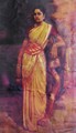 Young Woman - Raja Ravi Varma