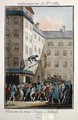 Events of the 22nd of October 1789 Hanging of a man named Francois a baker - Jean-Francois Janinet