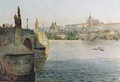 View of the Charles Bridge from Krizovnicka Namesti - Vaclav Jansa