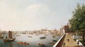 View of the River Thames from the Adelphi Terrace - William James