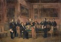 Council of Ministers at the Tuileries Signing the Law of Regency - Claude Jacquand