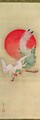 Phoenix and Sun Edo Period Japan - Ito Jakuchu