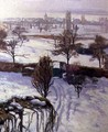 View of Geneva in Winter - Jacques Jacobi