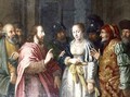 Christ and the Woman Taken in Adultery - Lambert Jacobsz or Jacobs