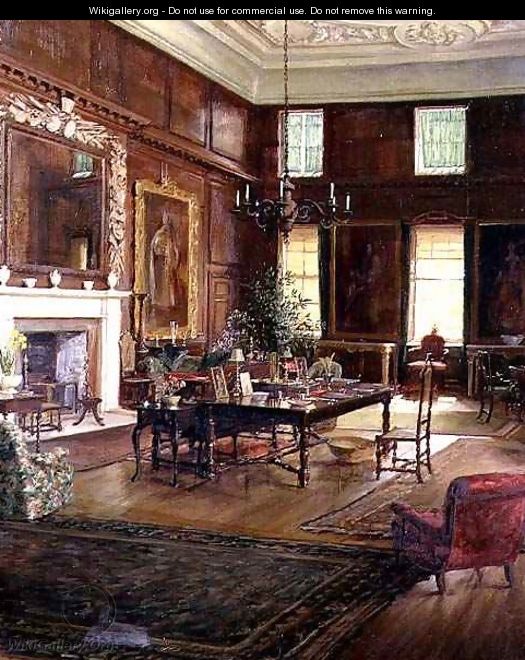 Interior of the State Room Governors House Royal Hospital Chelsea - George Percy Jacomb-Hood