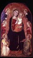 Virgin and Child Enthroned with Angels - Cione Jacopo di