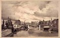 View of the Pont Royal - (after) Jacottet, Jean