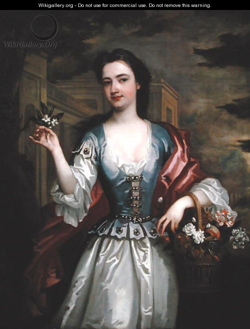 Portrait of Catherine Shorter Lady Walpole 1682-1737 - Charles Jervas