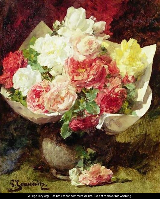 Flowers in a Vase - Georges Jeannin