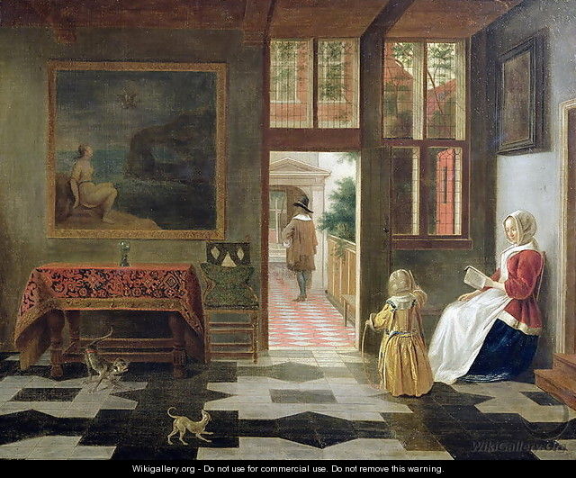 Dutch Interior - (Elinga) Pieter Janssens