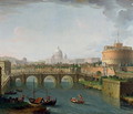View of the Tiber 2 - Antonio Joli