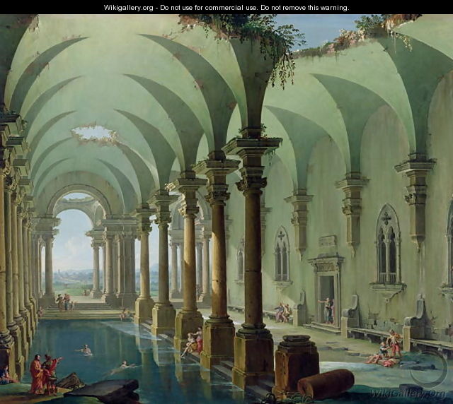 Architectural Fantasy - Antonio Joli