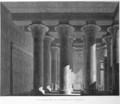 Perspective view of the portico interior - (after) Jollois and Devilliers