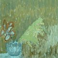 Mimosa and Other Flowers in a Vase - Gwen John