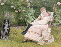 A rest in the garden - Edward Killingworth Johnson