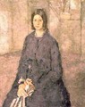 Girl Holding a Rose - Gwen John