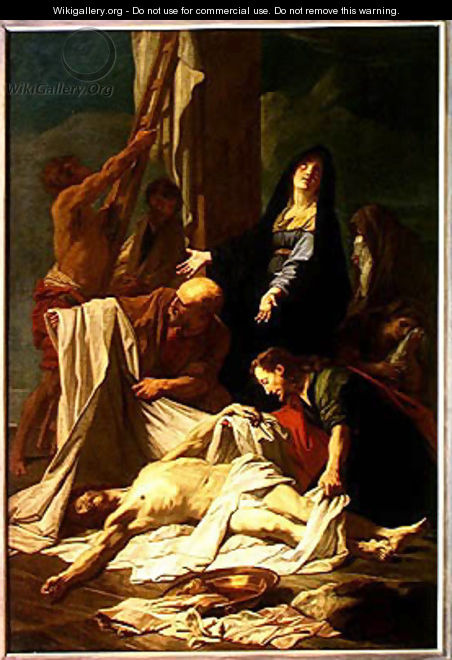Christs Descent from the Cross - Jean-baptiste Jouvenet