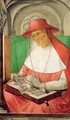 Portrait of St Jerome 347-420 - van Gent (Joos van Wassenhove) Joos