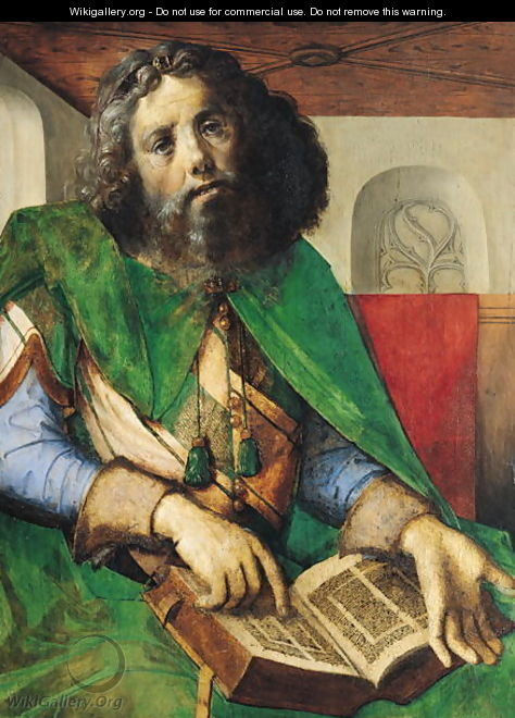Portrait of Plato - van Gent (Joos van Wassenhove) Joos
