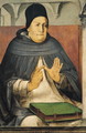 Portrait of St Thomas Aquinas - P. Joos van Gent and Berruguete