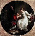 Abelard soliciting the hand of Heloise - Angelica Kauffmann