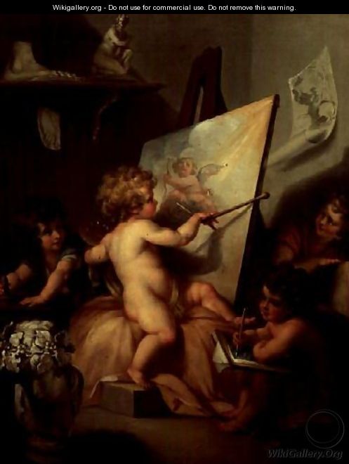 Allegory of Painting - Angelica Kauffmann