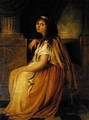 Lady Hamilton in costume for her Greek Attitudes - Angelica Kauffmann