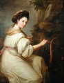 Portrait of Jemima Ord - Angelica Kauffmann