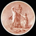 Nymphs Adorning a Statue of Pan - (after) Kauffmann, Angelica