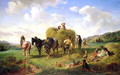 The Hay Harvest - Hermann Kauffmann