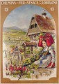 Poster advertising Alsace - P. Kauffmann