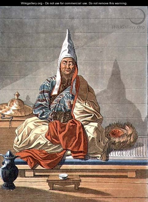 Lama of the Mongolian Tartars - E. Karnejeff