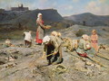 Poor People Gathering Coal at an Exhausted Mine - Nikolaj Alekseevich Kasatkin