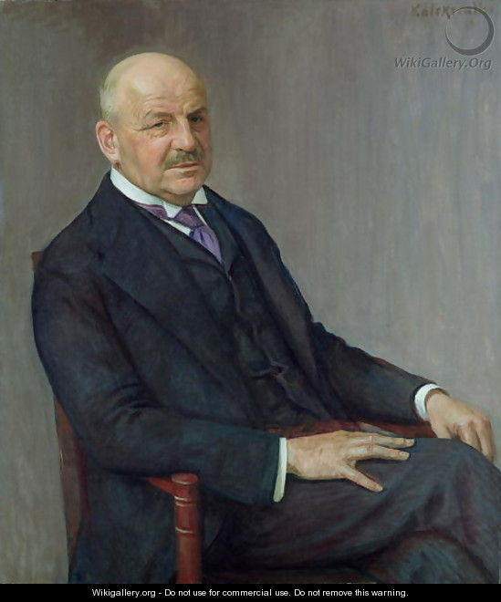 Portrait of Alfred Lichtwark 1852-1914 - Leopold Karl Walter von Kalckreuth