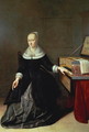 Woman by a Virginal - Godaert Kamper